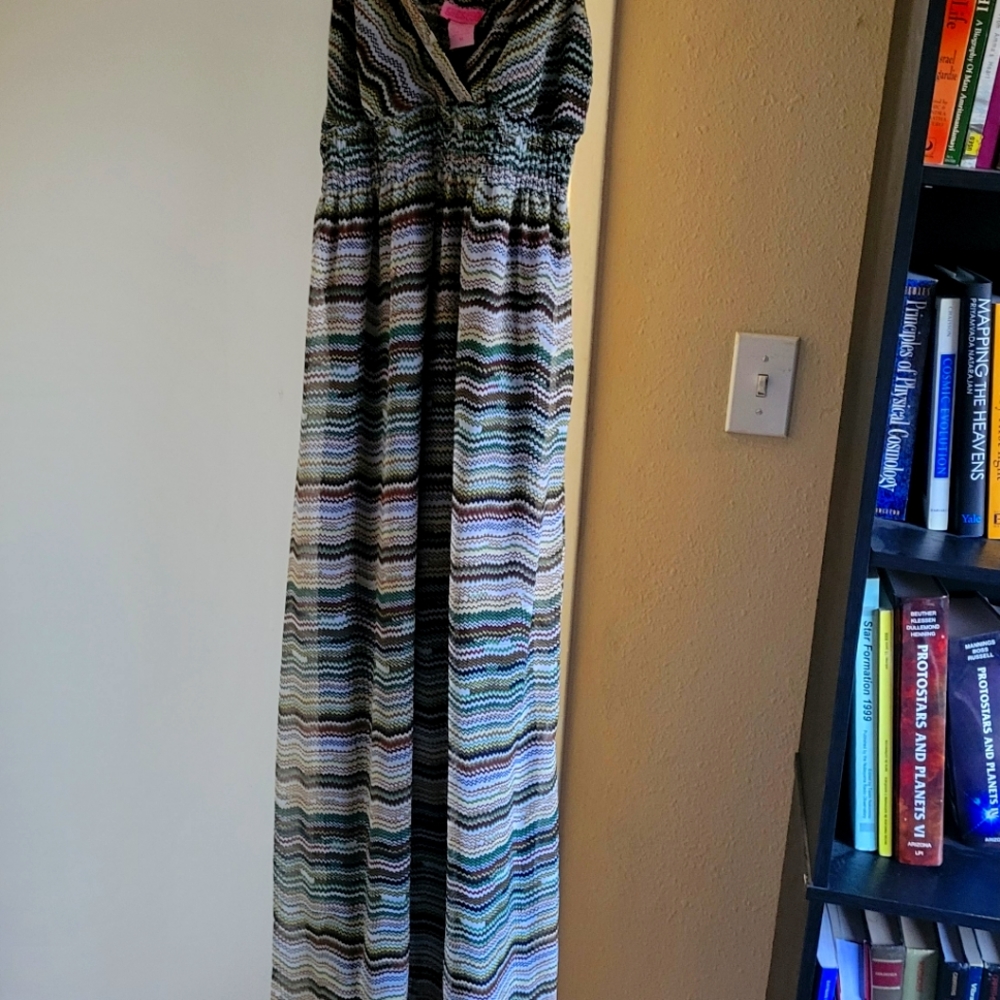 Summer spring happy maxi dress